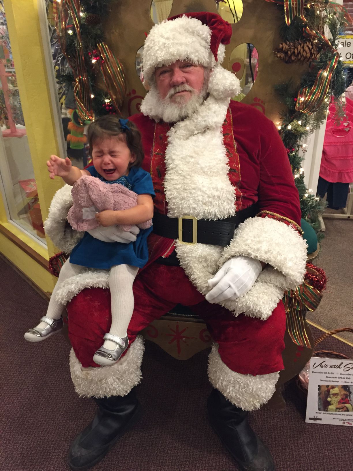 Scared of Santa